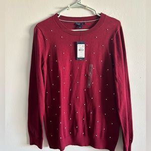 NWT Tommy Hilfiger sweater, pet free, smoke free, condition: New